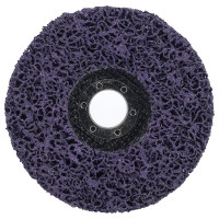 Диск шлифовальный коралловый для УШМ (125 мм; фиолетовый) РОСОМАХА 450124