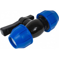 Кран ПНД Rvc 32 литой 16964