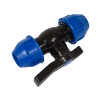 Кран ПНД Rvc 20 литой 16962