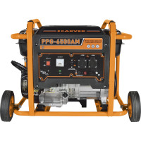 Генератор CARVER PPG- 6500АM бензин LT-188F, 5,0/5,5кВт, 220В, бак 33 л, колеса 01.020.00029