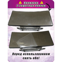 Сетевые часы BVItech белый/черный BV-412WMK