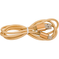 Кабель ENERGY ET-28 USB/Type-C, золотой (12339) 104100