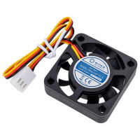 Вентилятор 5bites 40x40x10мм, подшипник скольжения, 5000rpm, 22 дБ, 3pin FB4010S-12L3
