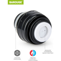 Пробка с кнопкой для термоса-гильзы BAROUGE 4.8/4.8 см BT-0001 350-500 мл/пробка