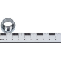 Переходник Terma 1/2"н-м22 на 1,5 вн., никель 06089 40465