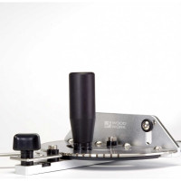 Угловой упор WOODWORK с транспортиром для пиления и фрезерования, с шагом 5 и углом 22,5, пластиковая рукоятка MIT-002