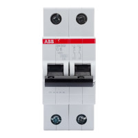 Автоматический выключатель ABB 2-полюсной sh202 c 6 2CDS212001R0064