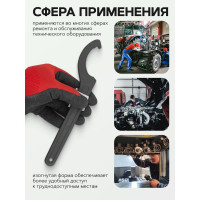 Радиусный ударный ключ Forsage 68-72 мм F-685C72(19191)
