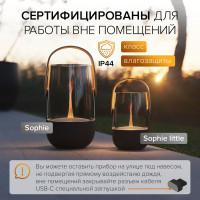 Ароматизатор ультразвуковой для эфирных масел Stadler Form Sophie, автоматический с подсветкой, черный S-003