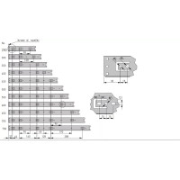 Шариковые направляющие полного выдвижения GTV GX1 45/750 мм PK-0H45750GX1