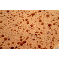 Пористая губка для мойки автомобиля ACG 200x130x70 мм, коричневая 1009630