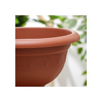 Вазон низкий Martika Колывань 5.3л, диам. 30 см, терракотовый С146Т
