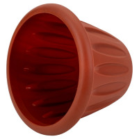 Горшок для растений Martika Фелиция терракотовый 0.9л, диам. 140 мм, с поддонником С102Т