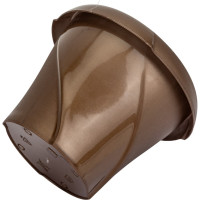 Кашпо Martika Флориана с поддонником, 0.3 л, диам. 100 мм, золотое С383ЗОЛ