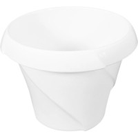Кашпо Martika Флориана с поддонником, 0.7 л, диам. 135 мм, белое С384БEЛ С384БЕЛ