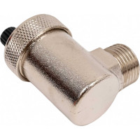 Воздухоотводчик Rvc 1/2 автоматический, никелированный, угловой 11914