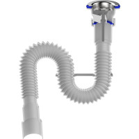 Гофросифон Aquant 1 1/2"х40/50 F113-55-MR