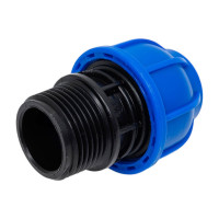 ПНД Муфта Rvc наружная резьба 25x1 UNIO/ 12553