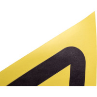 Знак "опасно возможно падение груза" Стандарт Знак w06, 200 мм, пленка пп 00-00031325