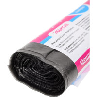 Мешки для мусора Lachista ЭКОНОМ 30 л/30 шт черные 870302