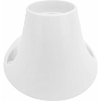 Патрон-стойка ООО "ОПТИКОМ ЭЛЕКТРИК" Е27 белый наклонный 8600.0227