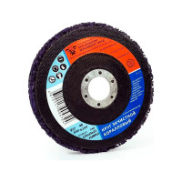 Круг зачистной коралловый 125x15x22 мм, purple БАЗ 00-00330779