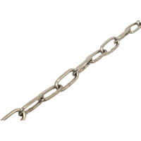Цепь с натяжными кольцами для камлоков TITAN LOCK 300 мм, 12 in, нержавеющая сталь 304 TLCHAIN12SS