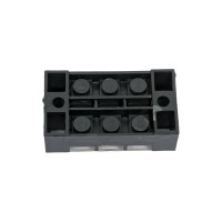 Клеммная винтовая колодка Pro Legend с крышкой, 6 контактов, М4, 25 А, 600 В, 10 AWG, 6 мм2 PL3835