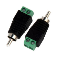Разъем RCA папа Pro Legend с клеммной колодкой PL2384
