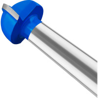 Фреза пазовая галтельная хв-к 8 мм, d-20 мм, h-12 мм, r-10 мм, l-47 мм vertextools 3502-081220