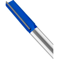 Фреза пазовая прямая с двойным лезвием, хвостовик 8 мм, d-12 мм, h-25 мм, l-60.4 мм vertextools 3501-082512