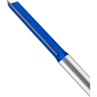 Фреза пазовая прямая с двойным лезвием, хвостовик 12 мм, d-12 мм, h-76.2 мм, l-119.2 мм vertextools 3501-127612