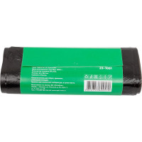 Пакеты для мусора ПНД 50x60 см, 30 л, черные, в рулоне 20 шт. Optiline 23-1051