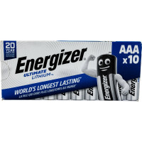 Батарейки Energizer Ultimate Lithium R03/AAA (L92) 10BL блистер 10 шт. 7638900343533