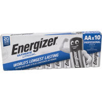 Батарейки Energizer Ultimate Lithium R6/AA (L91) 10BL блистер 10 шт. 7638900343526