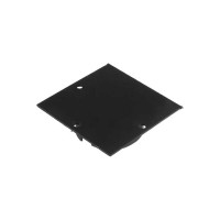 Оголовок для сваи Русская Свая 150x150x3 мм, d89 мм, черный Qg-89-150