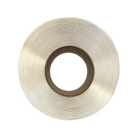 Стреппинг лента Комус полипропиленовая, 12 мм х 0.8, 2000 м, белая 1712886