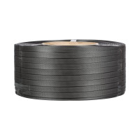 Стреппинг лента Комус полипропиленовая, 19х1 мм, 1000 м, серая 1101374