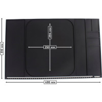 Коврик для сборки, разборки, заточки ножей TSPROF xl, графит TS-MS23015DK