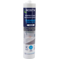Идеальный герметик BOSTIK Perfect Seal Ванная, Силикон, Экстра, белый, 280 мл BOK638592P
