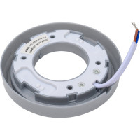 Накладной светильник General Lighting Systems пластиковый GX53, 95х16мм, серебряный, IP20 GCL-GX53-H18-P-S 661237