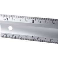 Алюминиевая измерительная линейка ALUKOMTOOLS 400 мм 211551400S