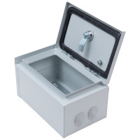 Металлический корпус DIRECT ELECTRIC ip 54, щмп 000, 245x150x130 мм DE16202013