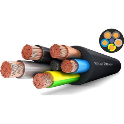 Гибкий силовой кабель Top cable XTREM H07RN-F 3005001MR100RU