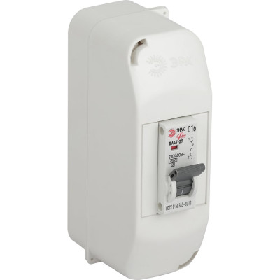 ЭРА Корпус пластиковый навесной SIMPLE КМПн 1/2 IP20 белый Б0062279