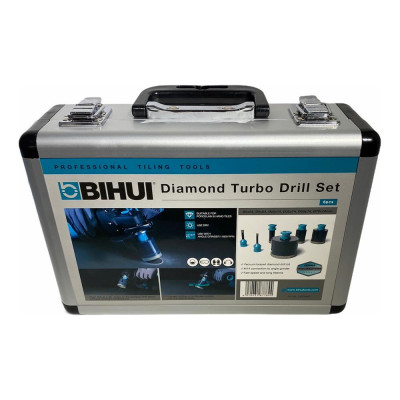 Набор алмазных коронок для ушм BIHUI DBDMK6