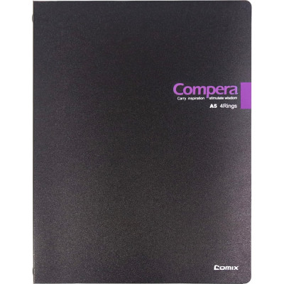 Тетрадь COMIX Compera Bond CRA53074 BLK/PU