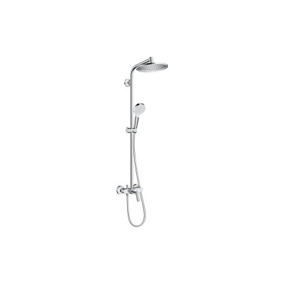 Душевая система Hansgrohe Crometta S 240 1jet Showerpipe Ecosmart 27269000 00000048511