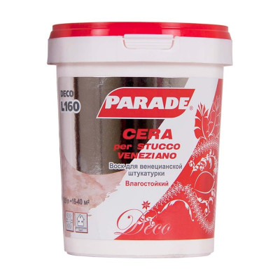 Воск для венецианской штукатурки PARADE DECO Cera per Stucco Veneziano L160 Лк-00000022