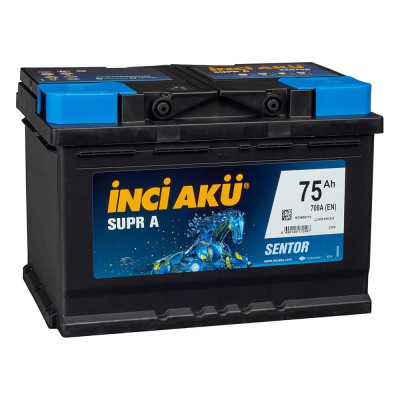 INCI AKU Аккумулятор Supr A 75R 700A 278x175x190 450702